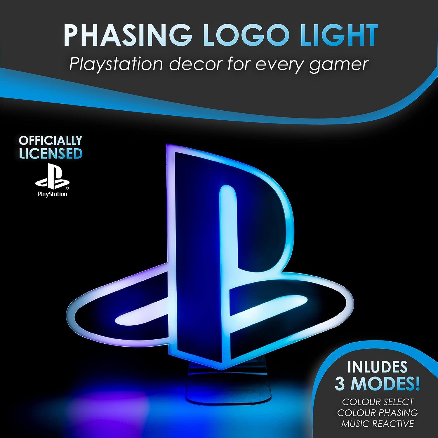 آیکون لایت لوگو پلی استیشن Paladone : Playstation Logo Light